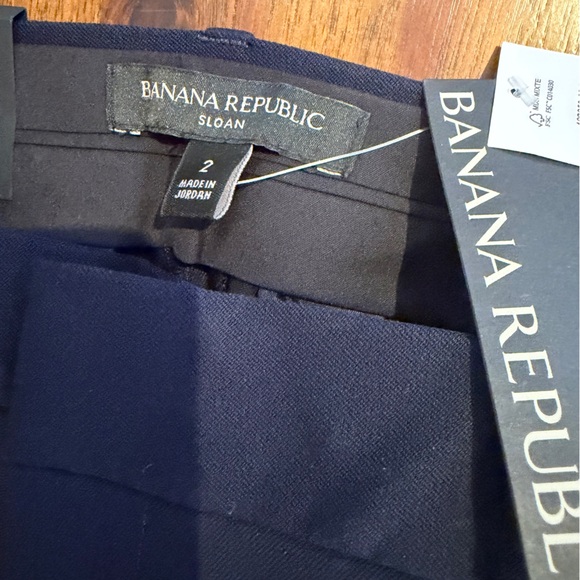 Banana Republic Men's Dark Blue Dress Pants - Picture 2 of 6